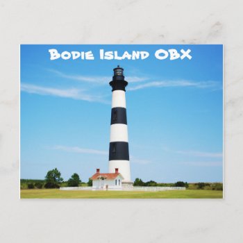 Bodie Island Lighthouse - Outter Banks  Nc Postcard by Sightseeing_The_USA at Zazzle