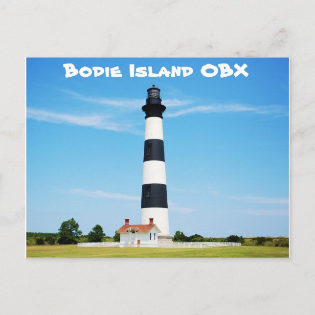 Bodie Island Lighthouse - Outter Banks, NC Postcard (Front)