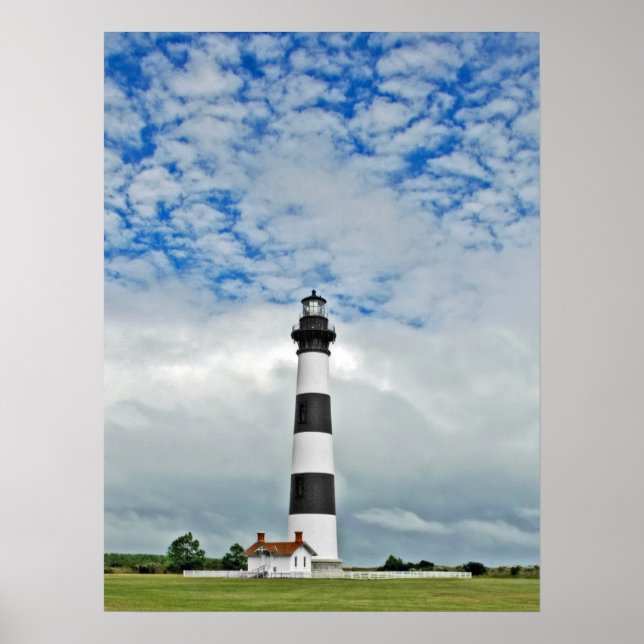 Bodie Island Lighthouse Poster (Front)