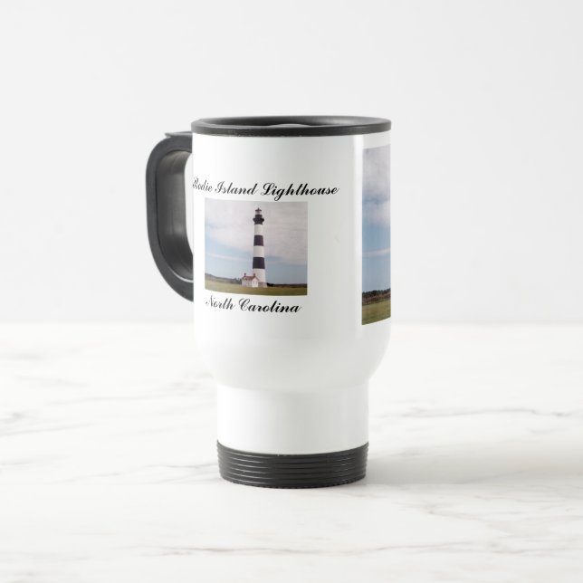 Bodie Island Lighthouse Travel Mug (Front Left)