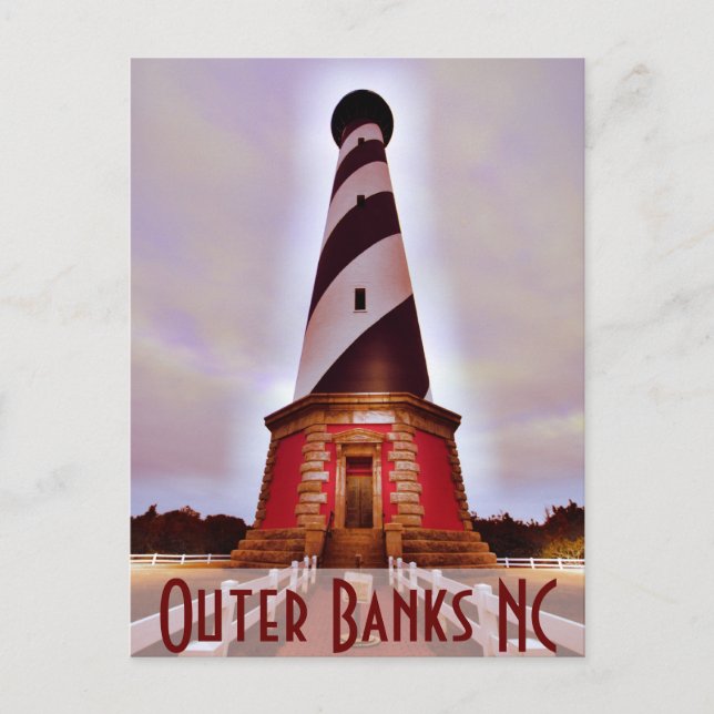 Bodie Island NC Postcard (Front)