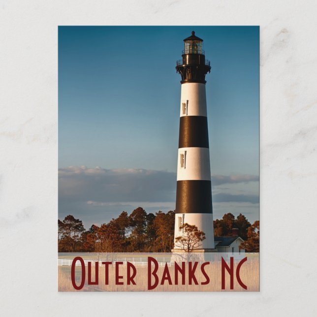 Bodie Island NC Postcard (Front)