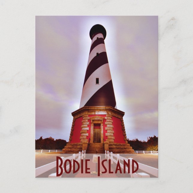 Bodie Island NC Postcard (Front)