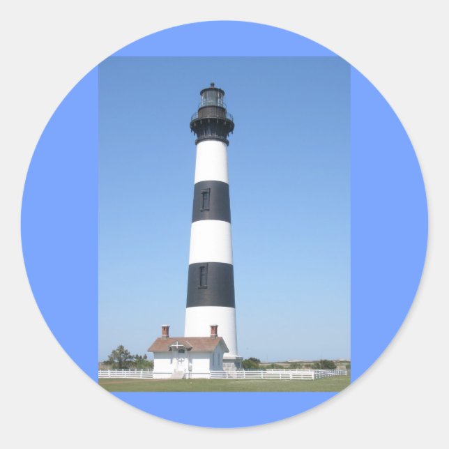 Bodie Lighthouse Outer Banks NC Sticker (Front)