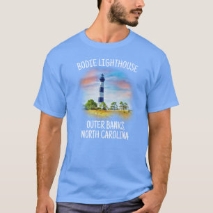 Bodie Lighthouse Outer Banks North Carolina T-Shirt