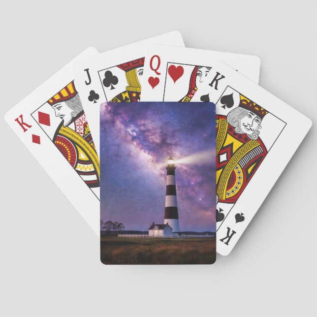 Bodie lighthouse — Outer Banks Poker Cards (Back)