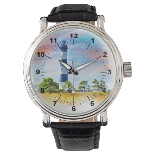 Bodie Lighthouse Outer Banks Watch (Front)