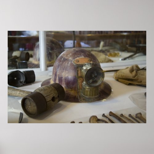 Bodie Miners Helmet Poster