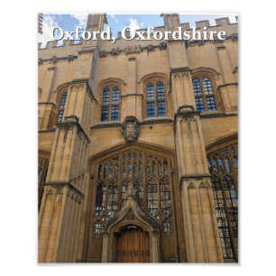 Bodleian Library Entrance, Oxford Photo Print