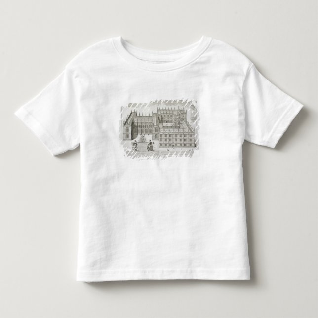 Bodleian Library, Oxford, from 'Oxonia Illustrata' Toddler T-shirt (Front)
