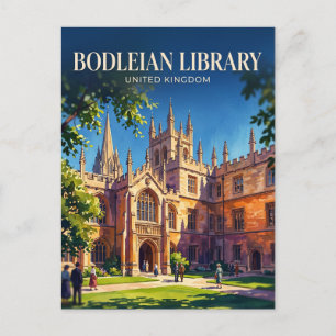 Bodleian Library United Kingdom Postcard