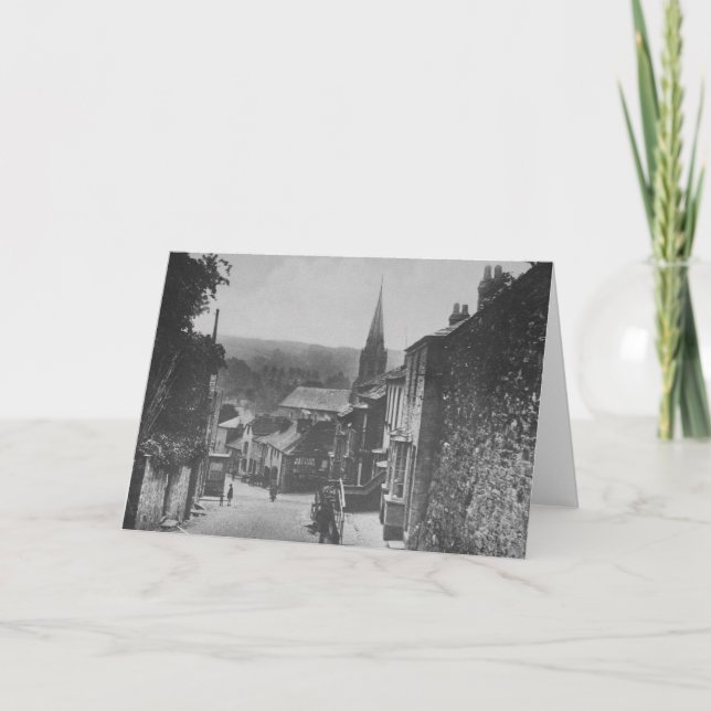 Bodmin Hill, Lostwithiel, Cornwall Card (Front)