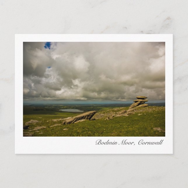 Bodmin Moor, Cornwall Postcard (Front)