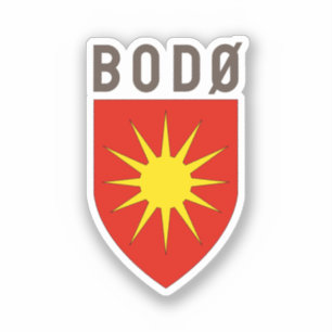 Bodø coat of arms - NORWAY Sticker