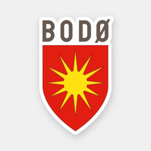 Bod coat of arms _ NORWAY Sticker