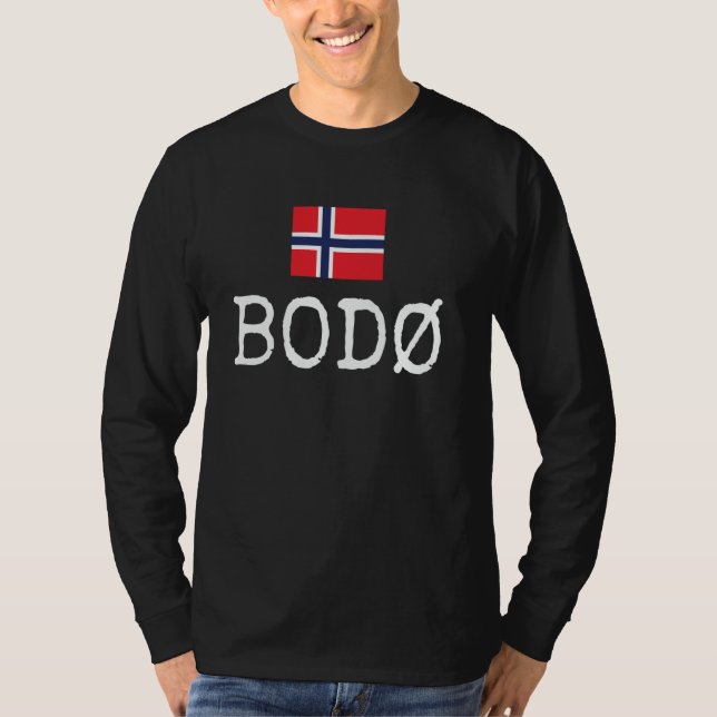 Bodø Norway Country Family Trip Travel Kids Men Wo T-Shirt (Front)