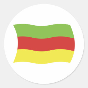 Bodos People Flag Sticker