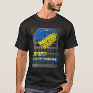 Body Armor - Stop War - Stay With Ukraine - Ukrain T-Shirt