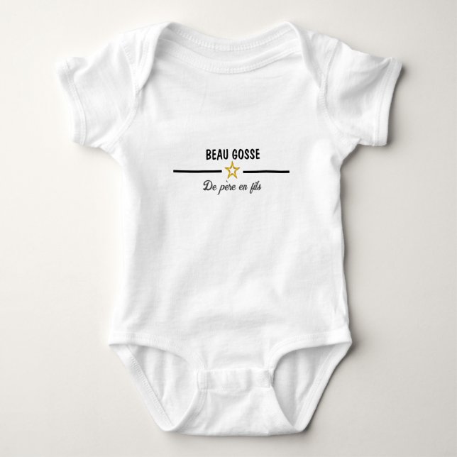 Body bébé BEAU GOSSE Baby Bodysuit (Front)
