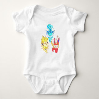 Body bébé Evolution évoli Pokemon Baby Bodysuit