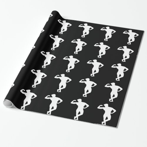 Body builder 3 wrapping paper