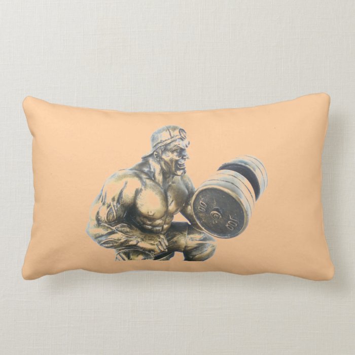 Body Builder theme Pillow Cushion