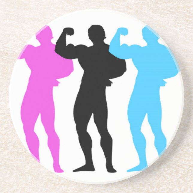 Body Builders Coaster (Front)