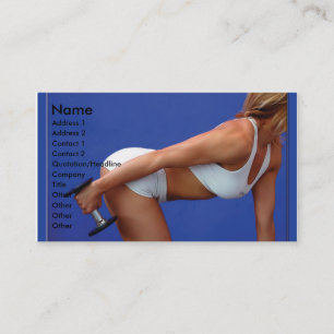 Body Building Business Card