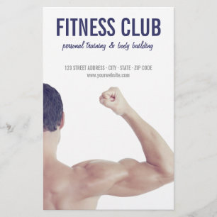 Body Building Gym Fitness Personal Training Flyer