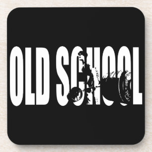 Body Building Motivation - Old School Strength Drink Coaster
