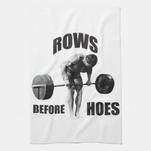 "Body Building" Motivational Humor Towel