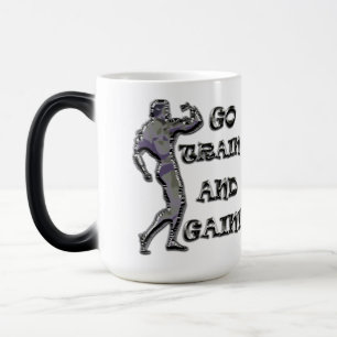 Body Building Power Muscle Training Fitness Drink Color Morph Mug