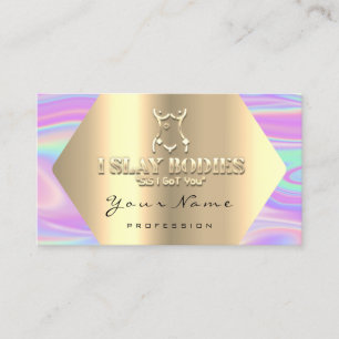 Body Building Shaping Fitness Sculpting Wellness Business Card