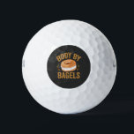Body By Bagels Funny Jewish Hanukkah Donut Gift Golf Balls<br><div class="desc">hanukkah, passover, yiddish, chanukah, jewish, menorah, jew, gift, birthday, bagel</div>