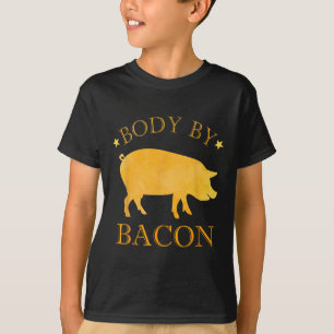Body By Bycon Bbq Grilling Ham Loving Men's Funny  T-Shirt
