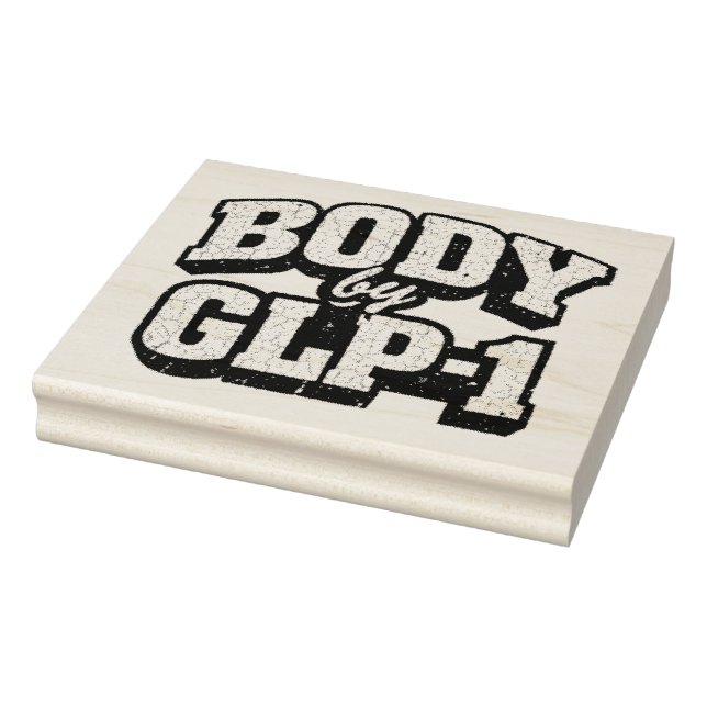 BODY by GLP-1 Rubber Stamp (Stamp)