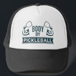 "Body by Pickleball" Hat<br><div class="desc">Let everyone know where you got your sweet bod!</div>
