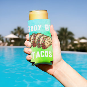 Body By Tacos - Taco Lover Seltzer Can Cooler