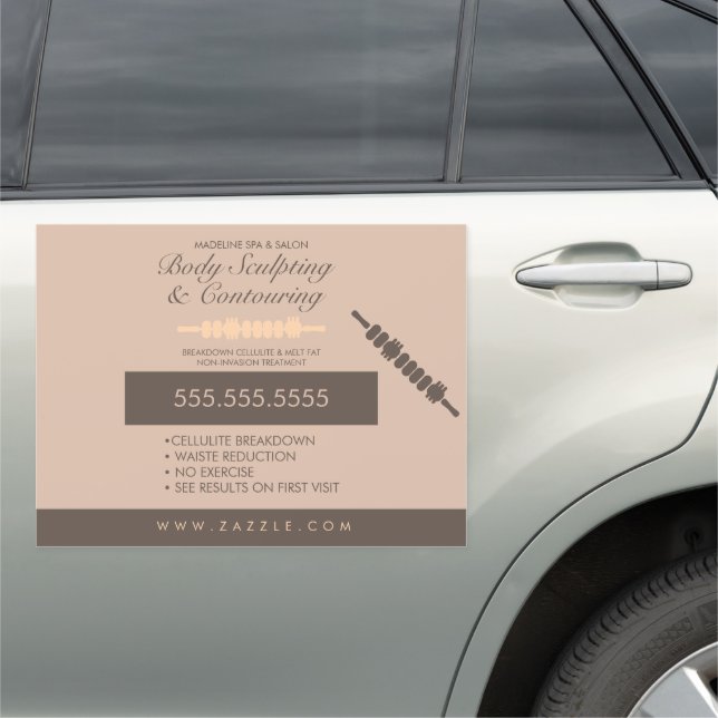 Body Contouring Body Sculpting Massage Benefits Ta Car Magnet (In Situ)