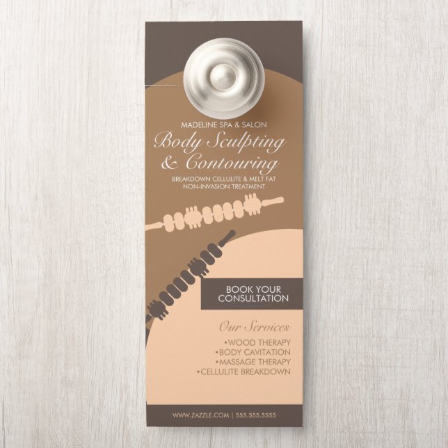 Body Contouring Body Sculpting Massage Door Hanger (On Knob)