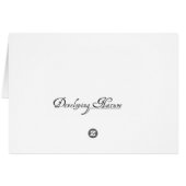 Body Language Card (Back Horizontal)