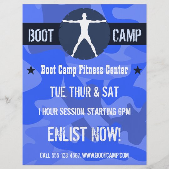 Fitness Boot Camp Flyer Template