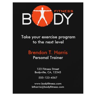 Body Madness Fitness Personal Trainer Flyers