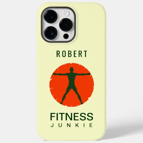 Body Madness Health and Fitness Junkie Case_Mate iPhone 14 Pro Max Case