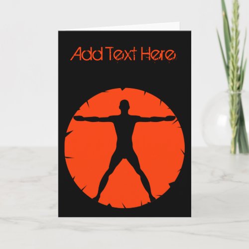 Body Madness Personal Trainer Gym Greeting Card