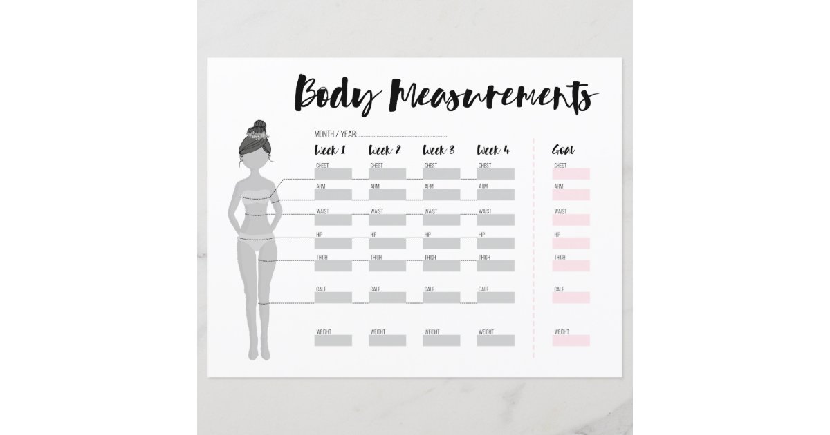 FREE Body Measurement Chart