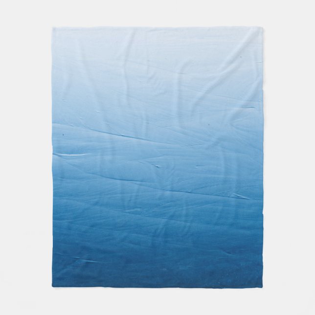Body of water fleece blanket (Front)