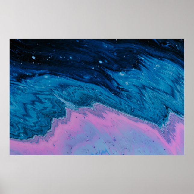 Body of water illustration poster (Front)