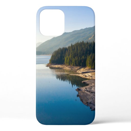 BODY OF WATER NEAR FOREST iPhone 12 CASE