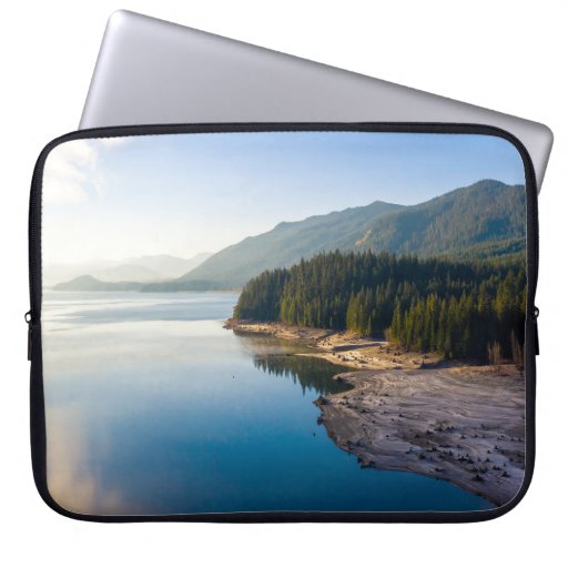 BODY OF WATER NEAR FOREST LAPTOP SLEEVE